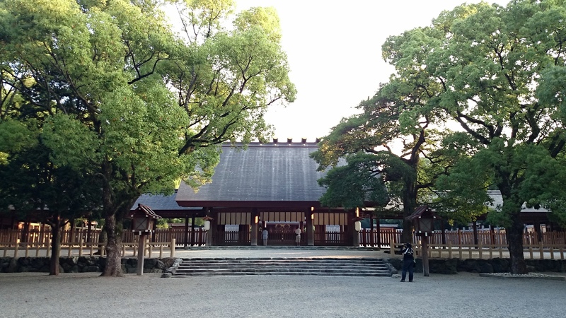 santuario atsuta jingu en nagoya