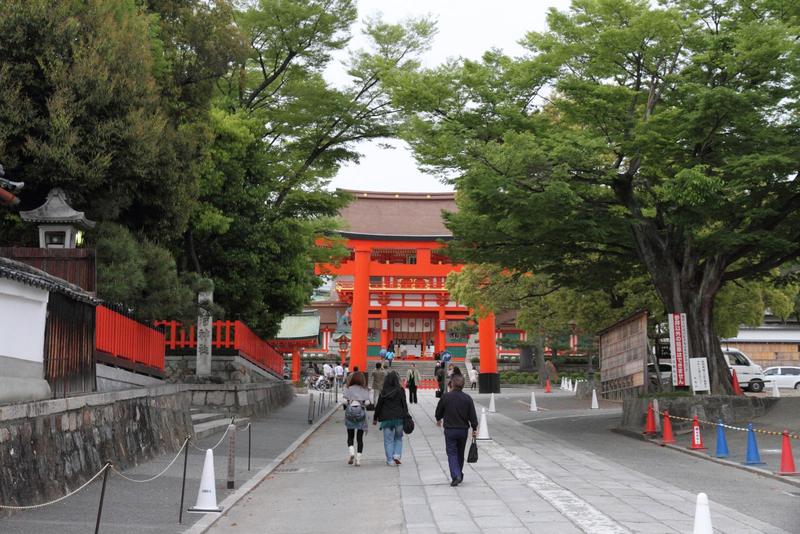 entrada del fushimi inari taisha kyoto