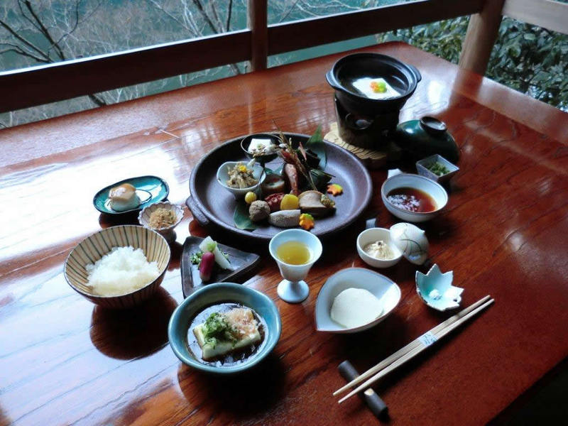 kaiseki almuerzo kyoto