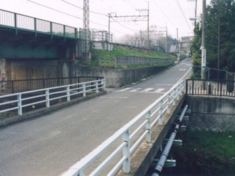 incrocio strada ferrivia fiume ad higashikurume maison ikkoku